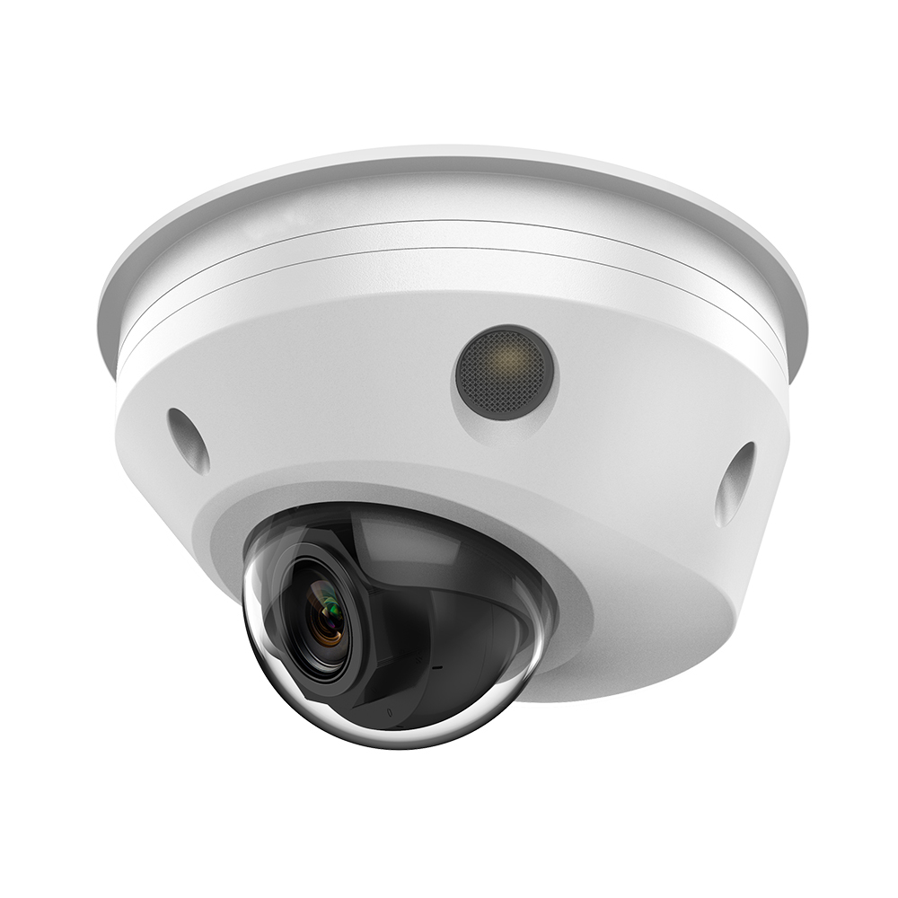 4K 8MP Fixed Dome Outdoor PoE Dual Light IP Camera